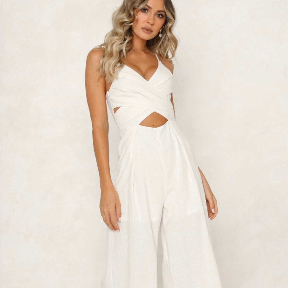 White Jumpsuit